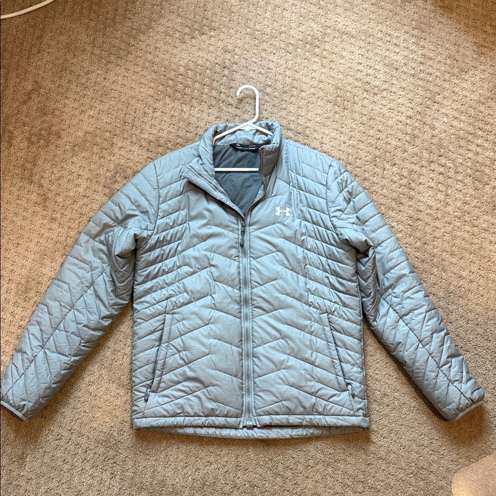 Under Armour Men's Gray Cold Gear shell Jacket